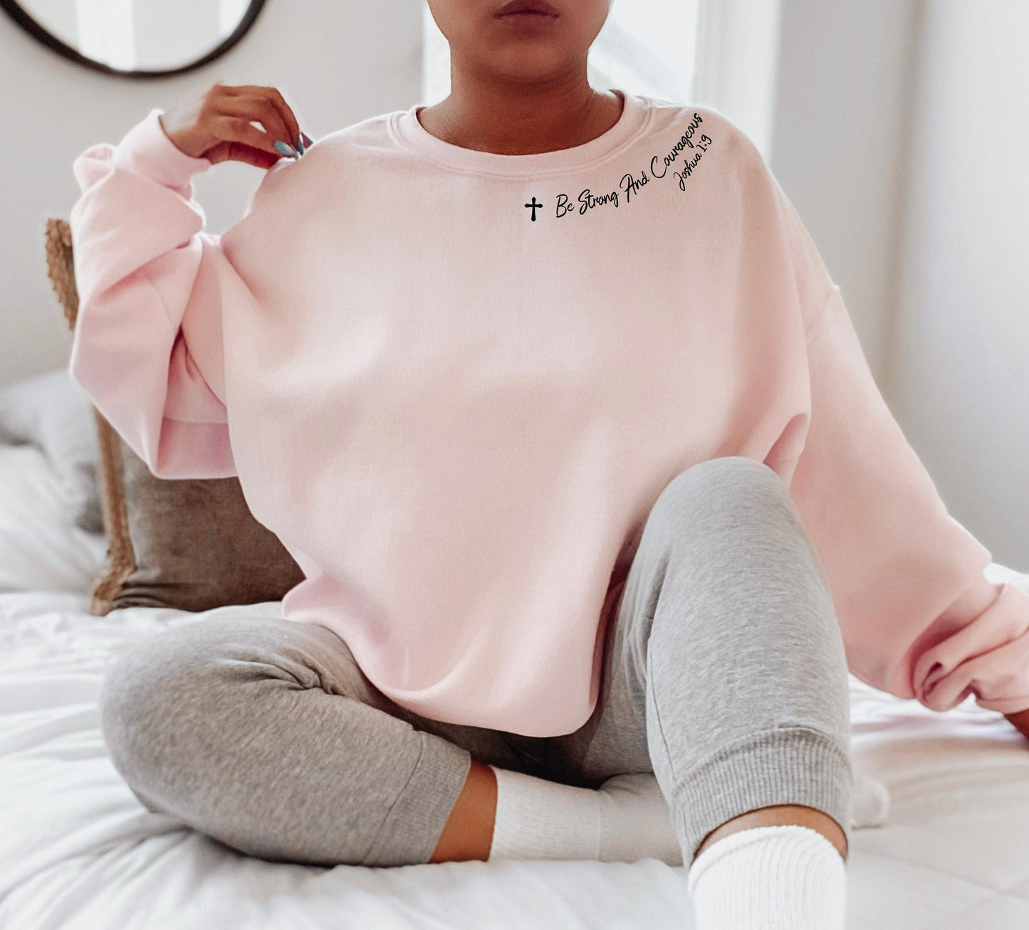 Be Strong & Courageous Sweater