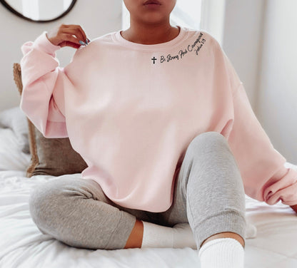 Be Strong & Courageous Sweater