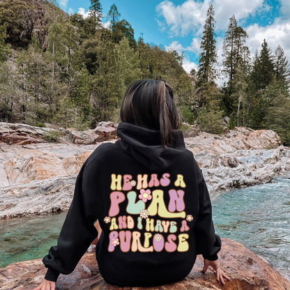 He Has A Plan Hoodie V4
