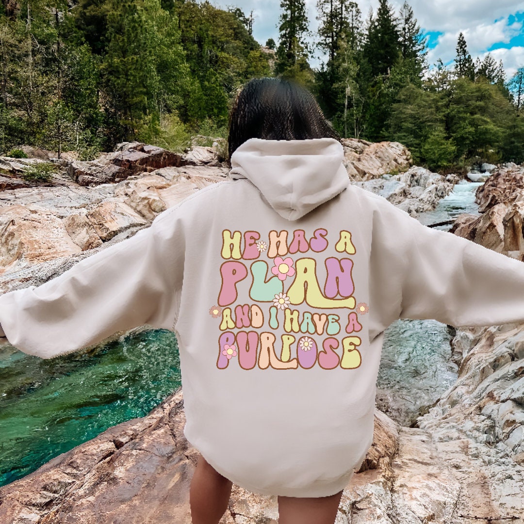 He Has A Plan Hoodie V4