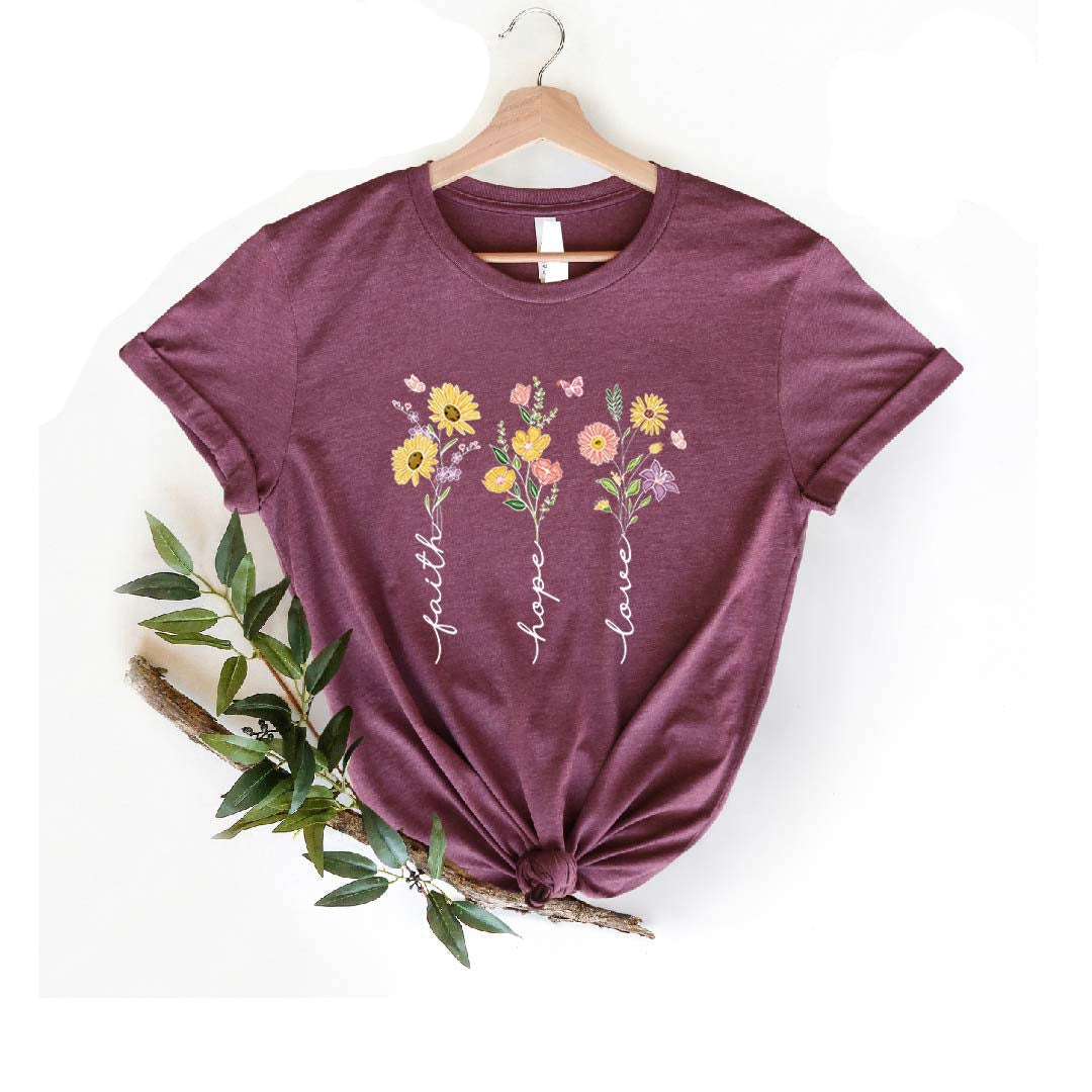 Floral Christian T-Shirt