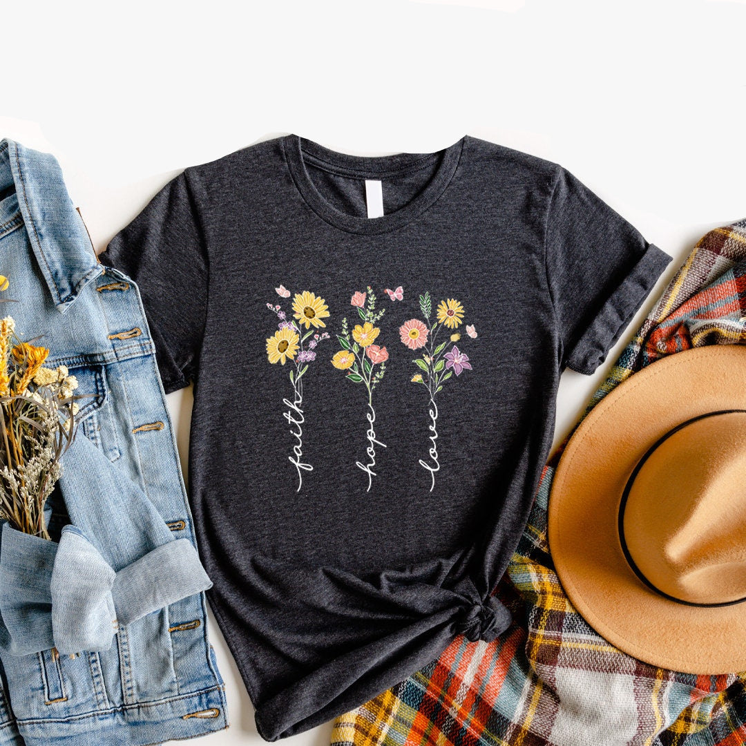 Floral Christian T-Shirt