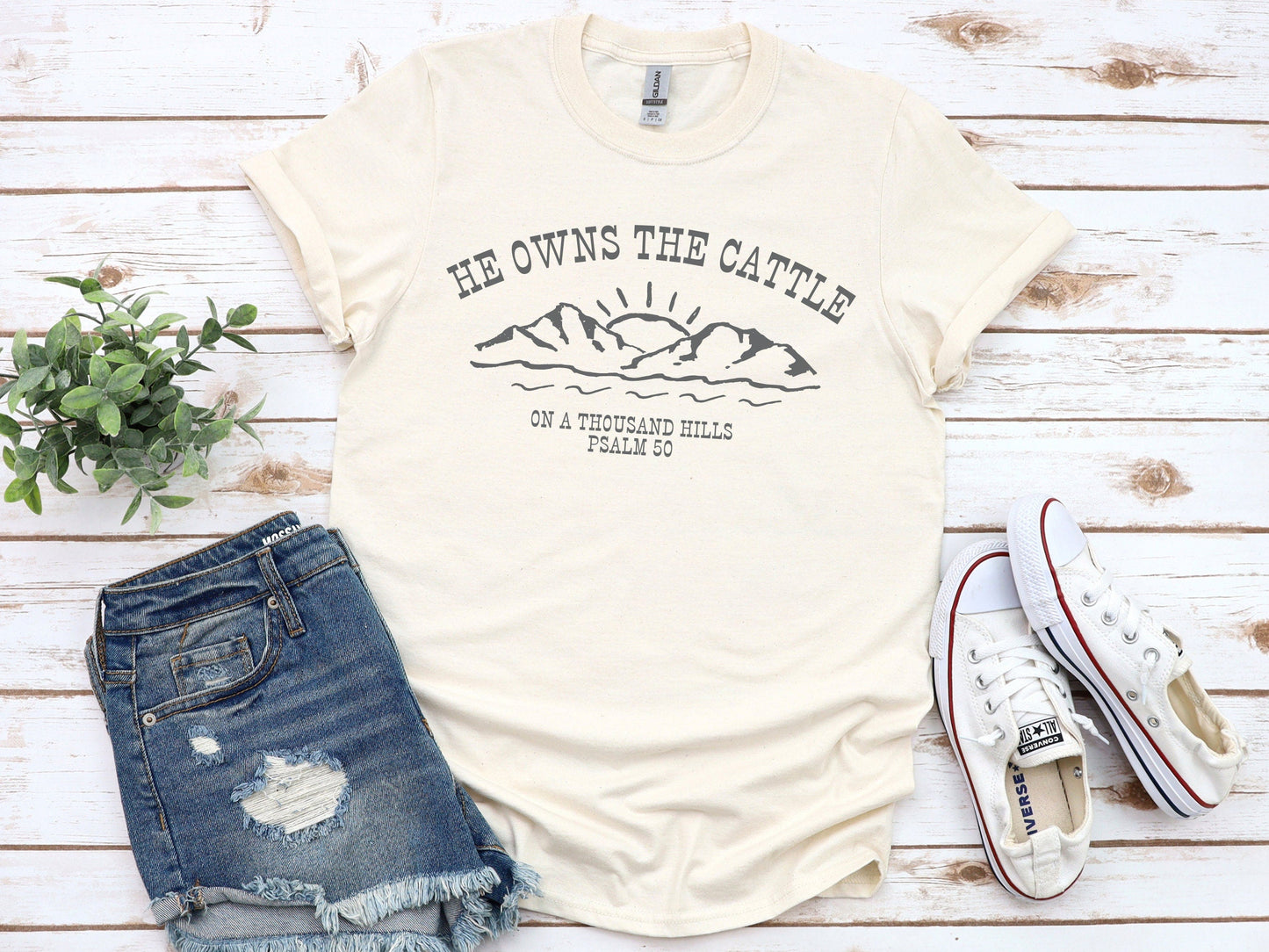 He Owns The Cattle Tee