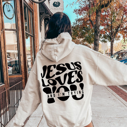 Jesus Loves You Hoodie V5