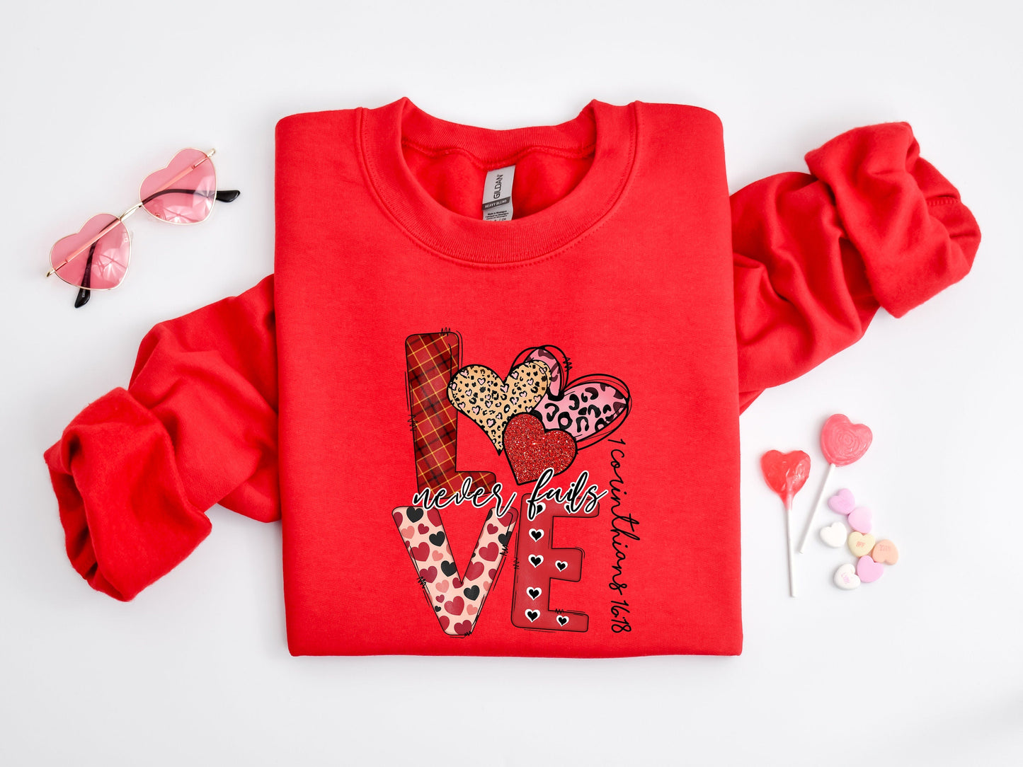 Love Never Fails Sweater