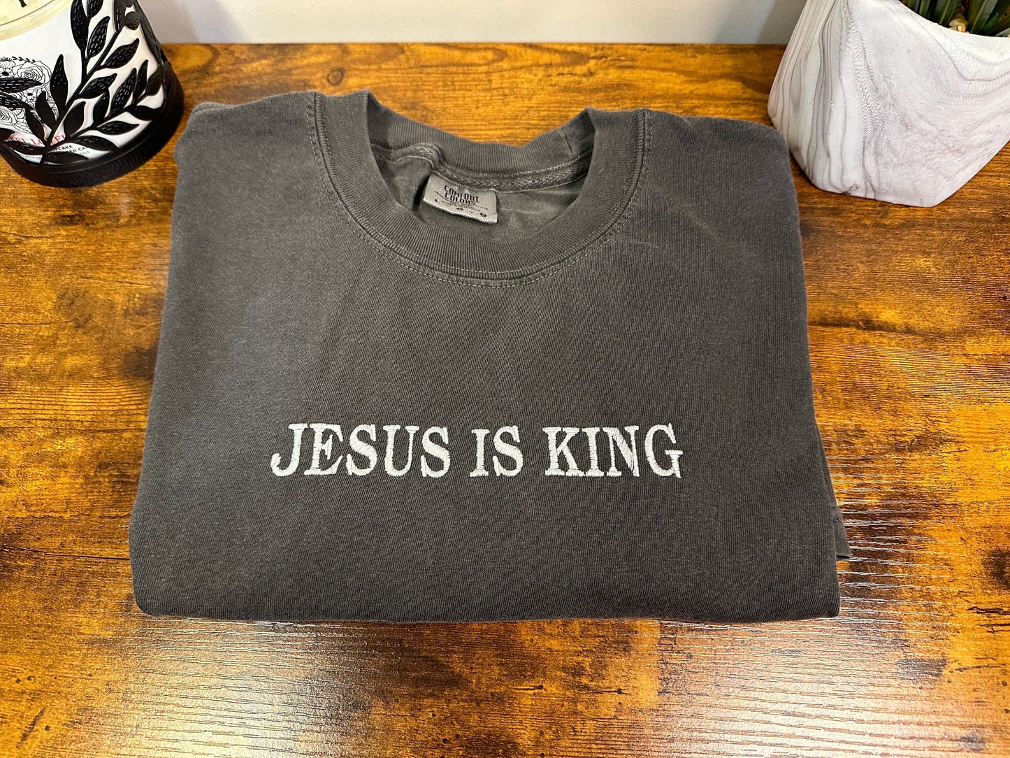 Jesus Is King Tee New