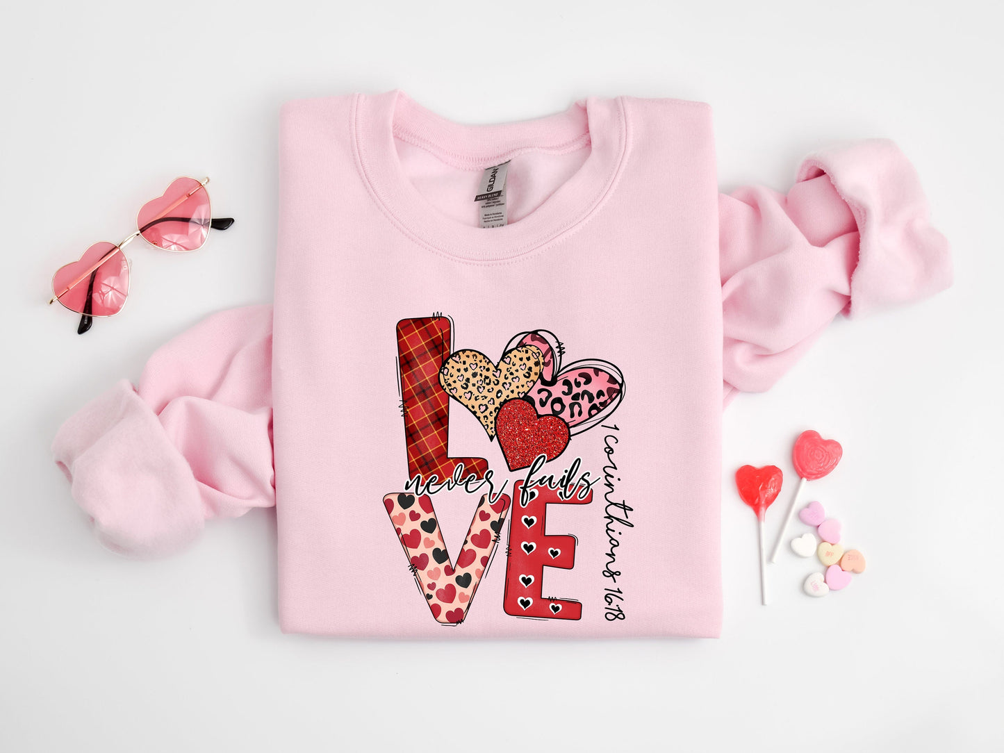 Love Never Fails Sweater