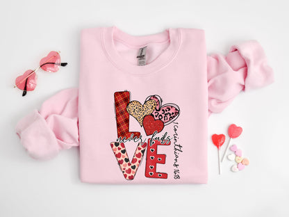 Love Never Fails Sweater
