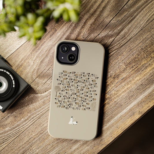 Jesus Leaves The 99 Sheep Phone Case
