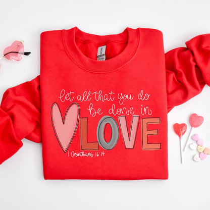 Let All That You Do Sweater