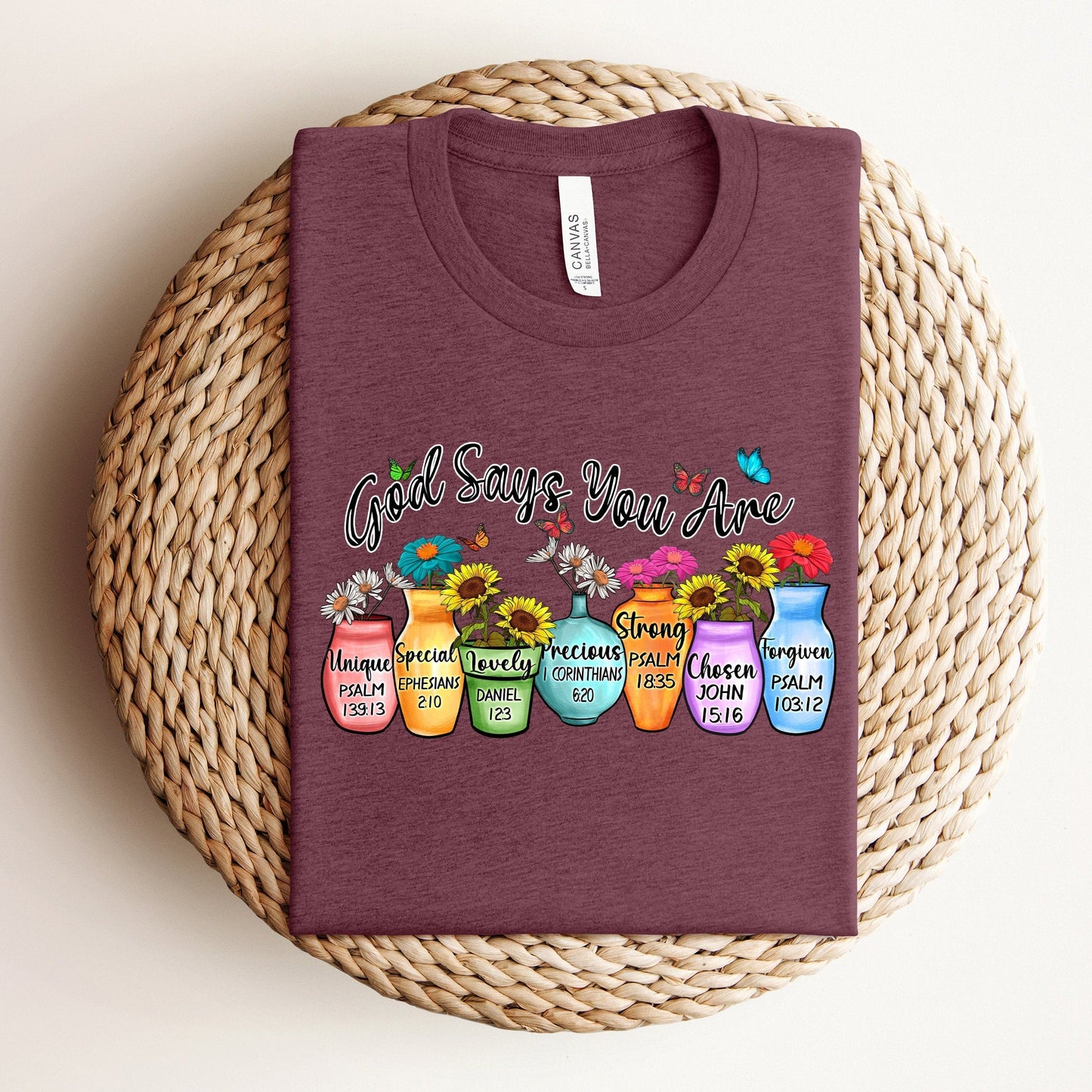 God Says You Are Tee V4