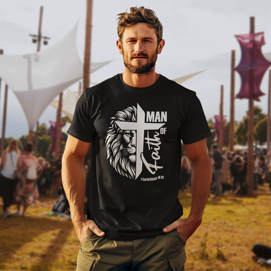 Man Of Faith Tee V2