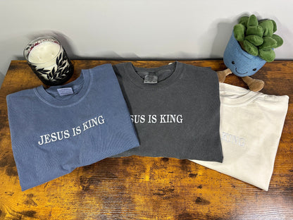 Jesus Is King Tee New