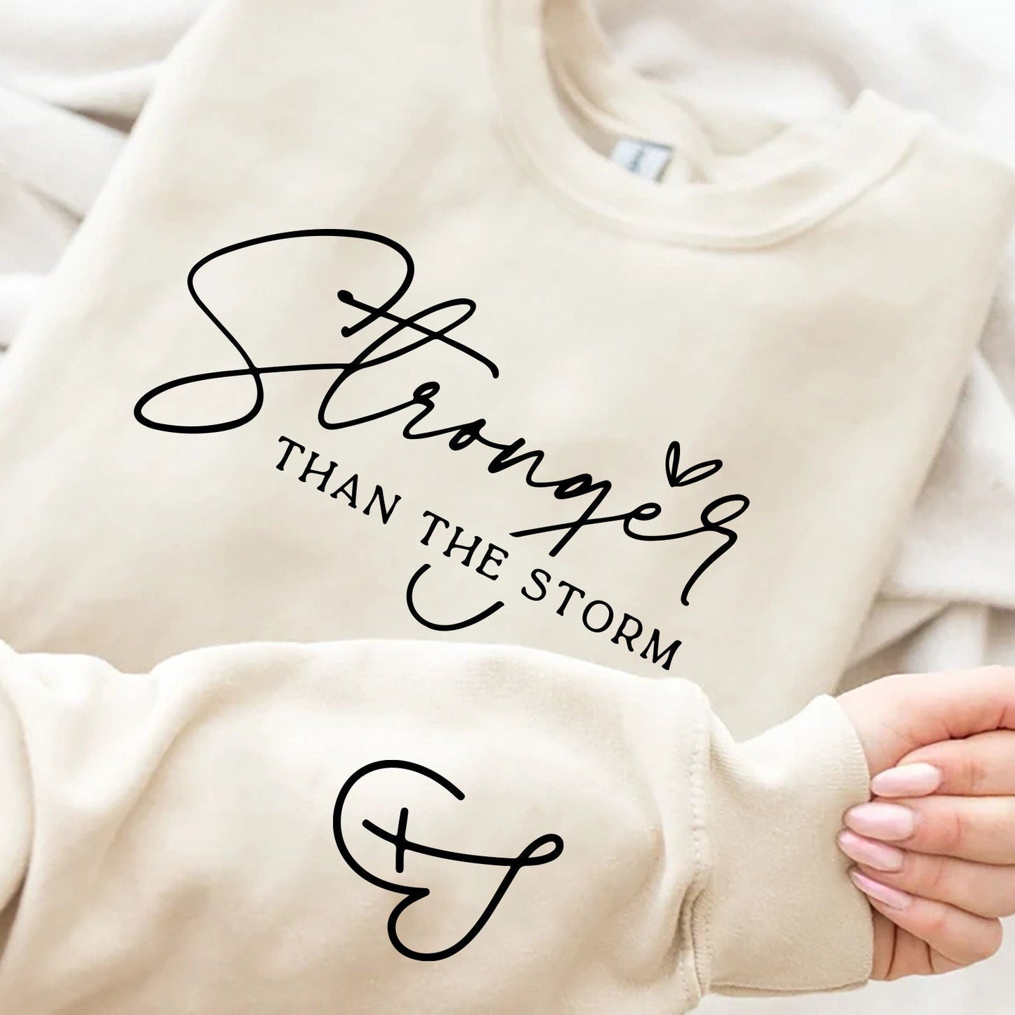 Stronger Than The Storm Sweater