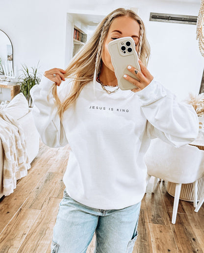 Jesus Is King Sweater V3