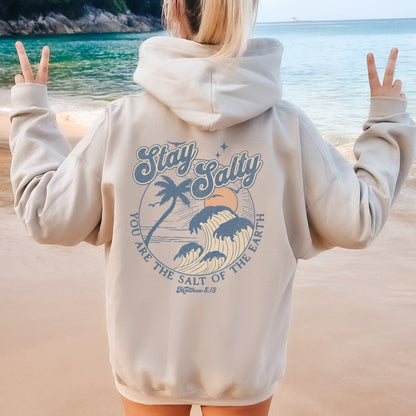 Stay Salty Christian Hoodie