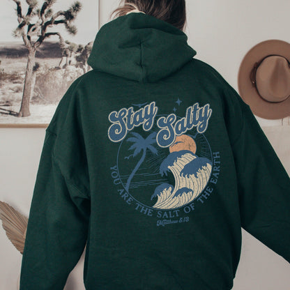 Stay Salty Christian Hoodie
