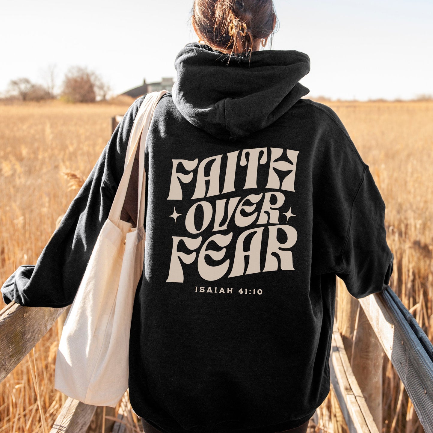 Faith Over Fear Hoodie V17