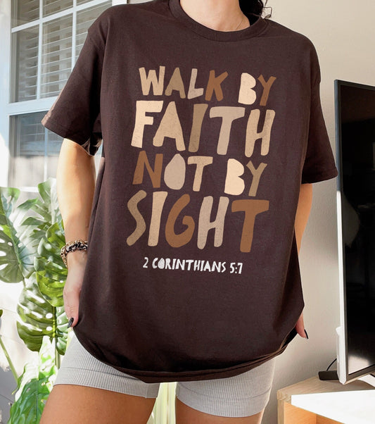 Walk By Faith Tee V3