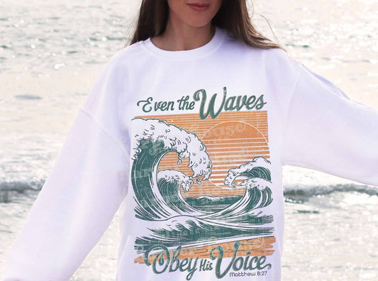 Even The Waves Sweater V2