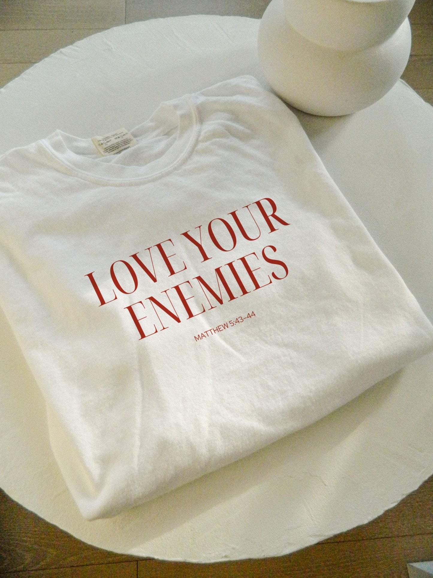 Love Your Enemies Tee