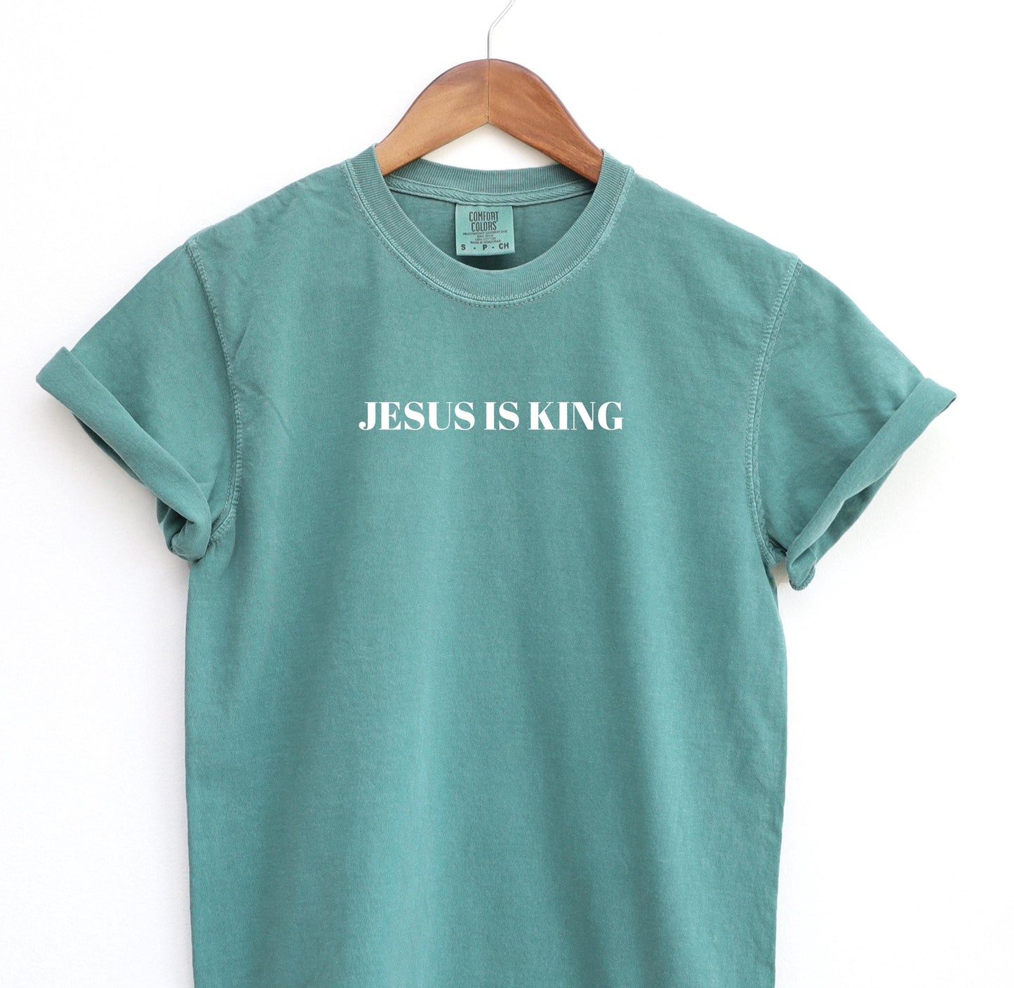 Jesus Is King Tee New V