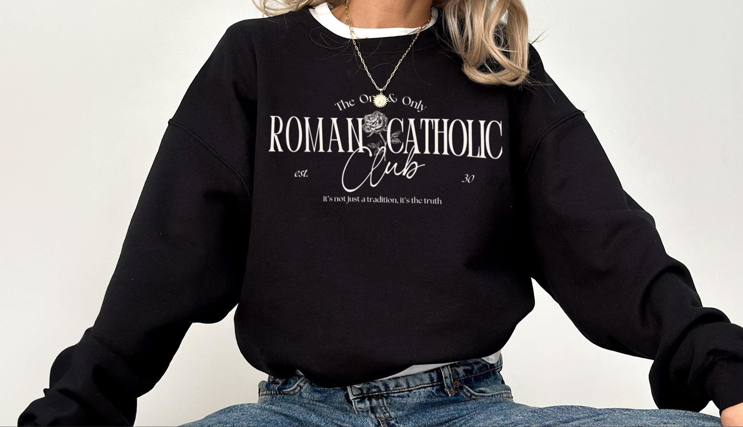 Roman Catholic Club Sweater