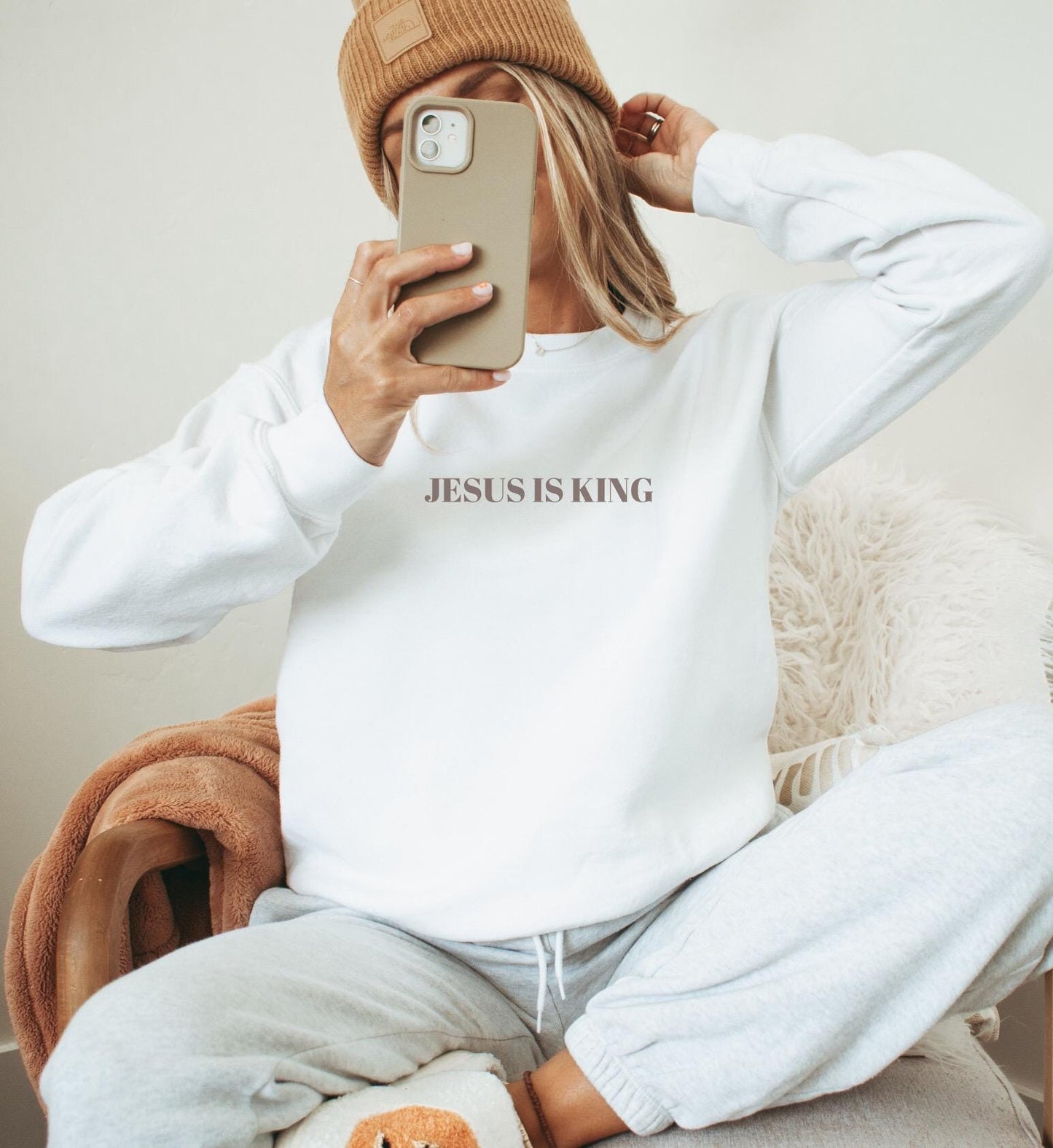 Jesus Is King Sweater V12