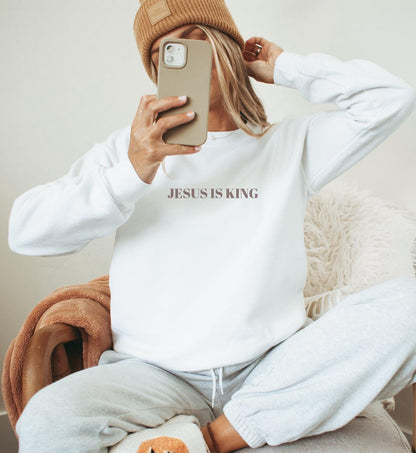 Jesus Is King Sweater V12