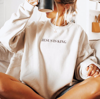 Jesus Is King Sweater V12