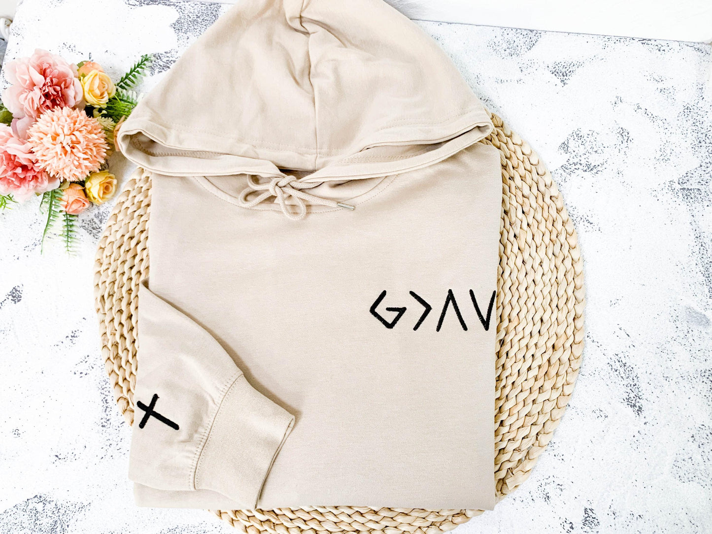 God Is Greater Hoodie V6