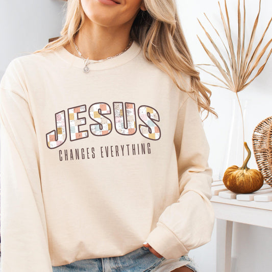 Jesus Changes Everything Sweater