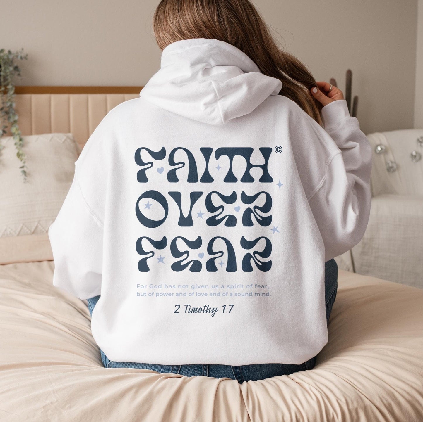 Faith Over Fear Hoodie V12