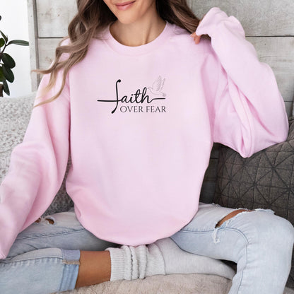 My Faith Over Fear Sweater V2