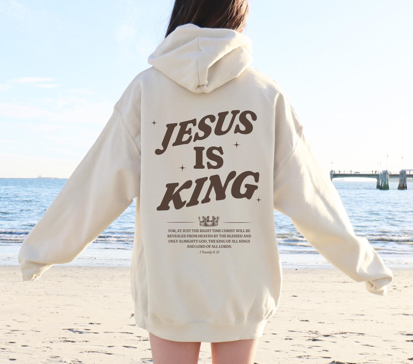 Jesus Is King Hoodie V9