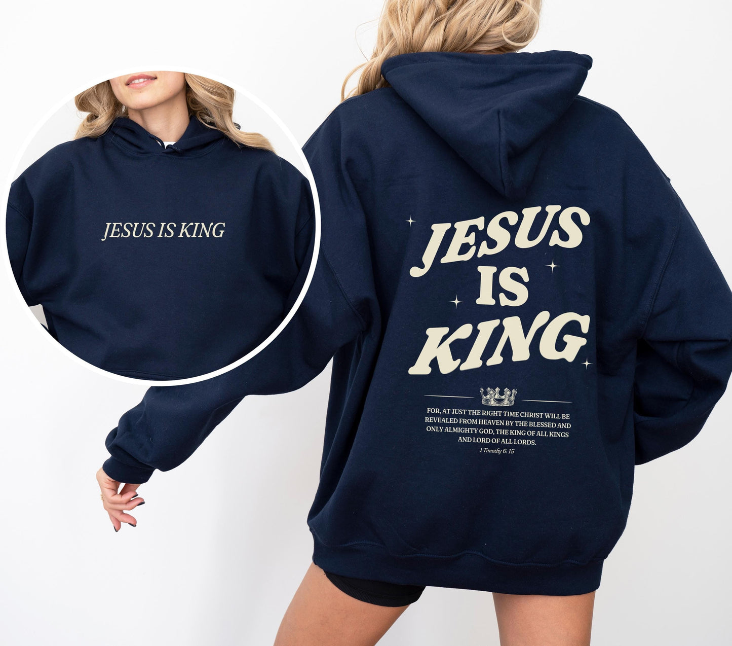 Jesus Is King Hoodie V9
