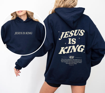 Jesus Is King Hoodie V9