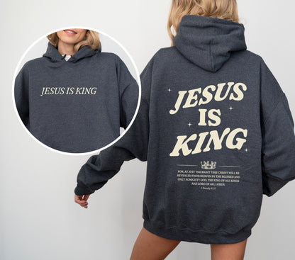 Jesus Is King Hoodie V9