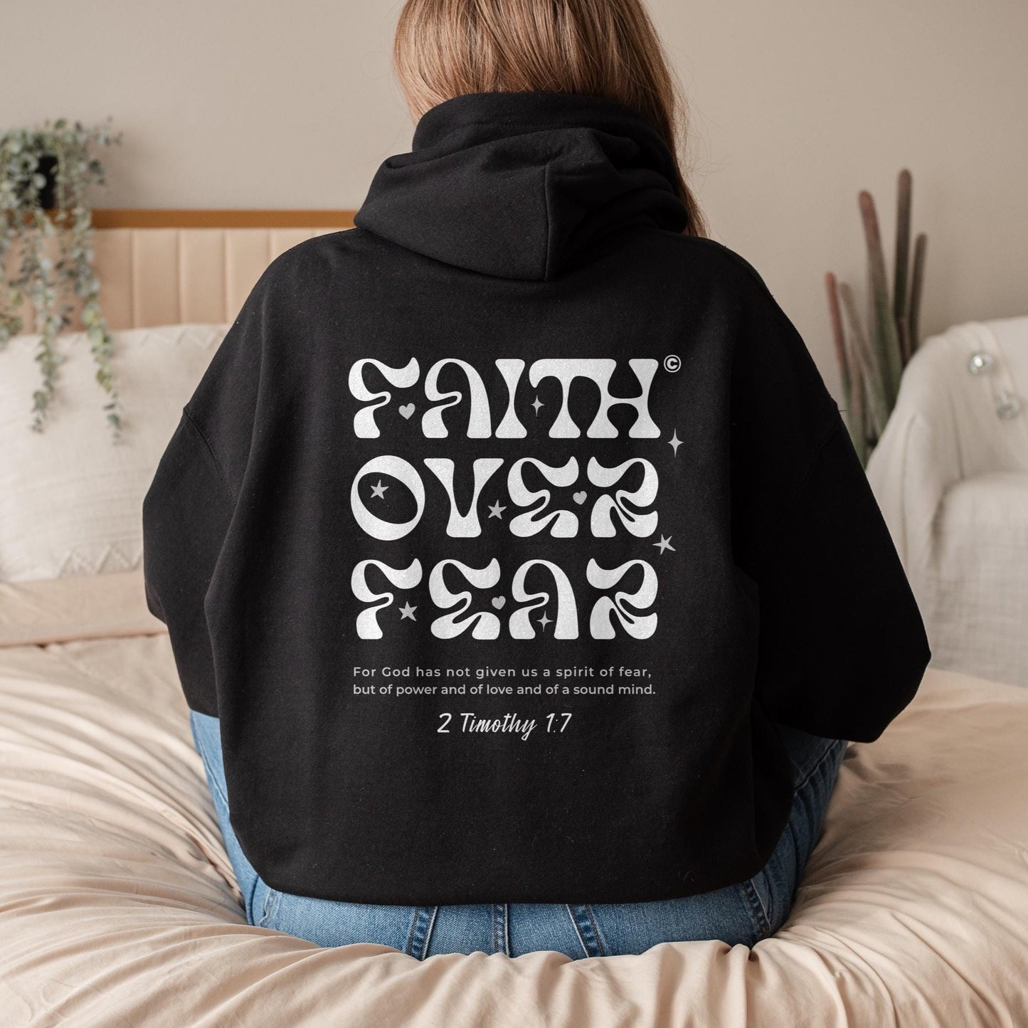 Faith Over Fear Hoodie V12
