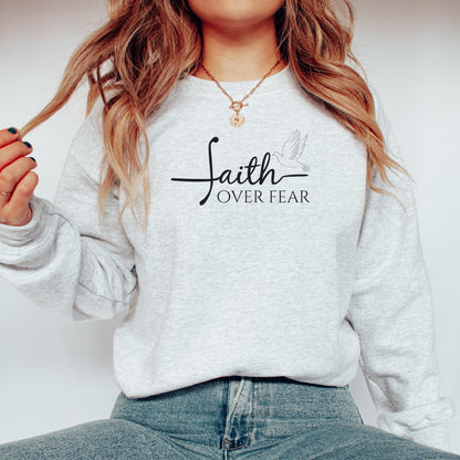 My Faith Over Fear Sweater V2