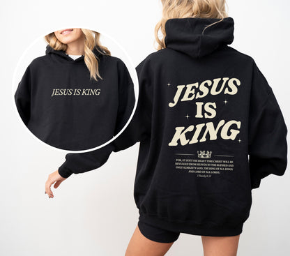 Jesus Is King Hoodie V9