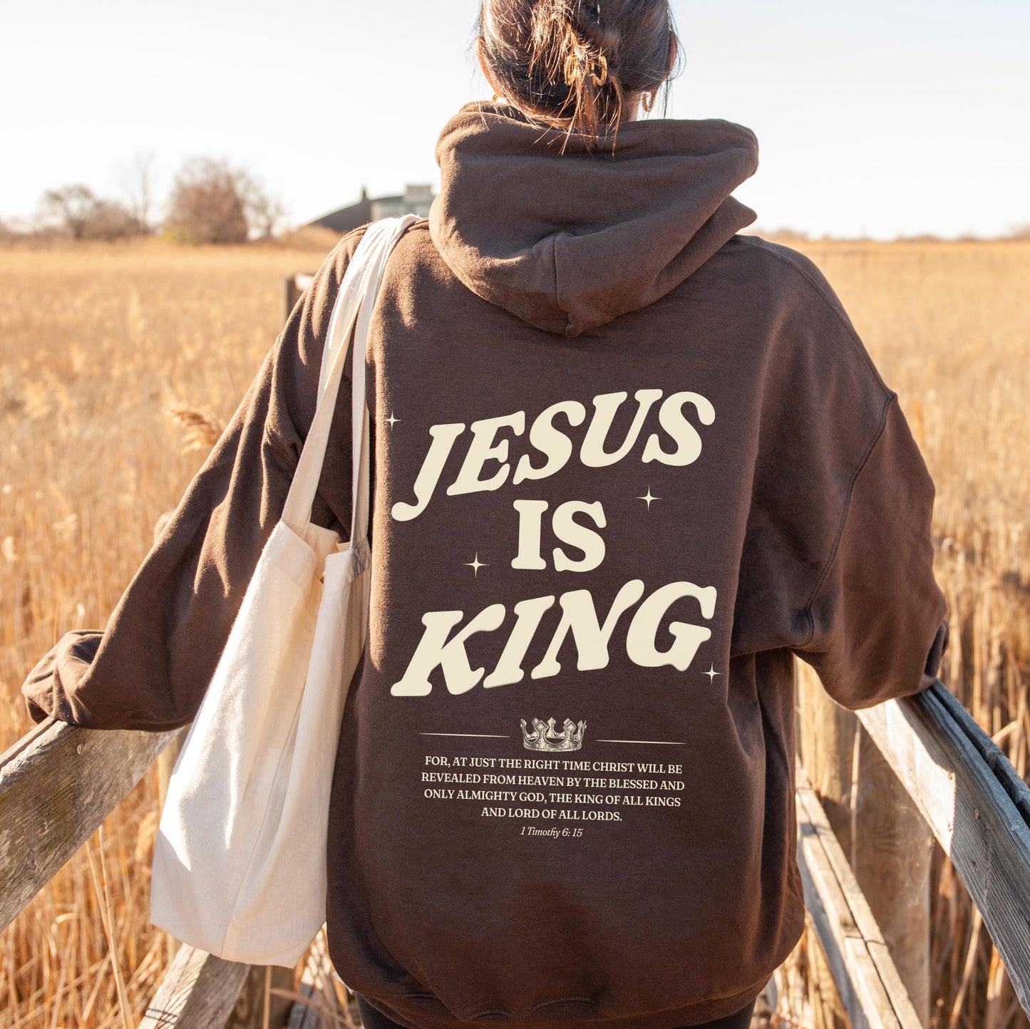 Jesus Is King Hoodie V9