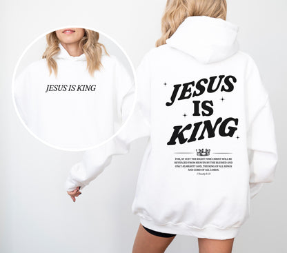 Jesus Is King Hoodie V9