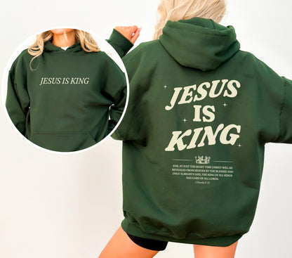 Jesus Is King Hoodie V9