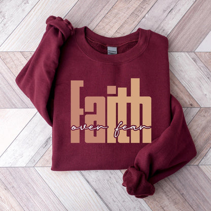 My Faith Over Fear Sweater