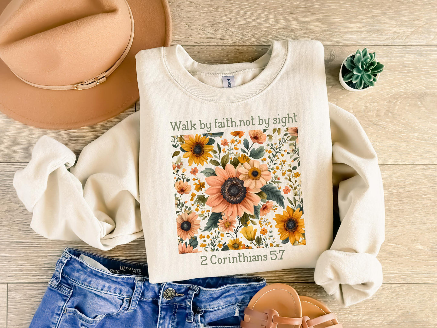 Walk By Faith Tee V4