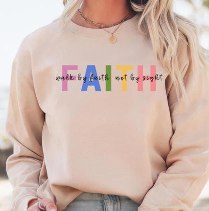 Walk By Faith Sweater New V2