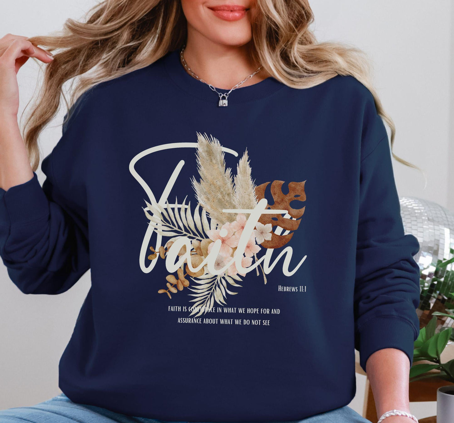 Floral Faith Sweater