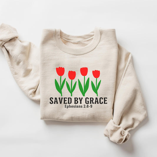Saved By Grace Sweater V6