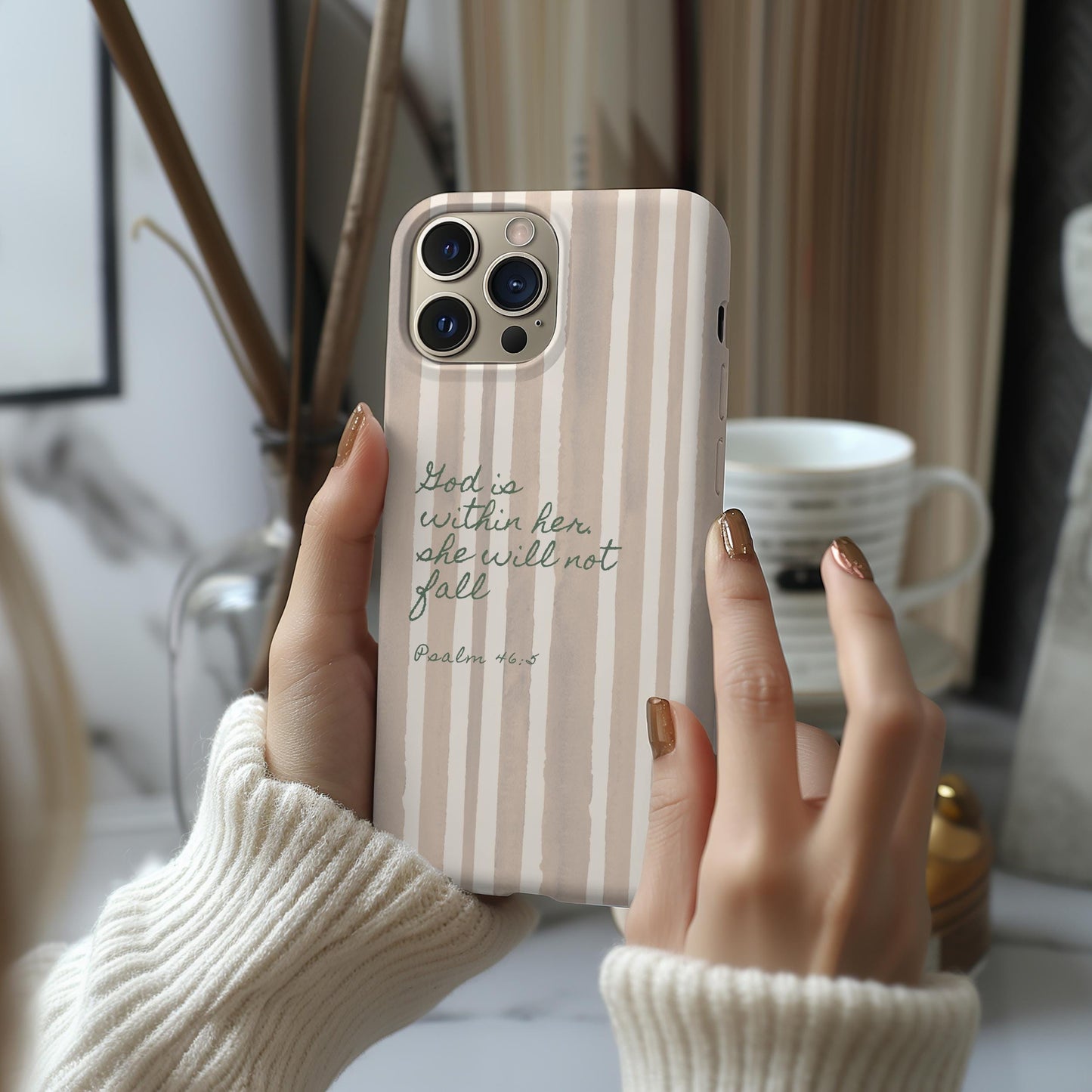 God Is Within Her Phone Case V4